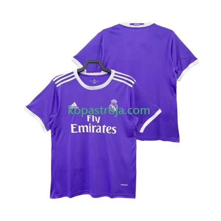 Billiga Fotbollströjor Real Madrid 2016 2017 Retro Borta tröja Kortärmad